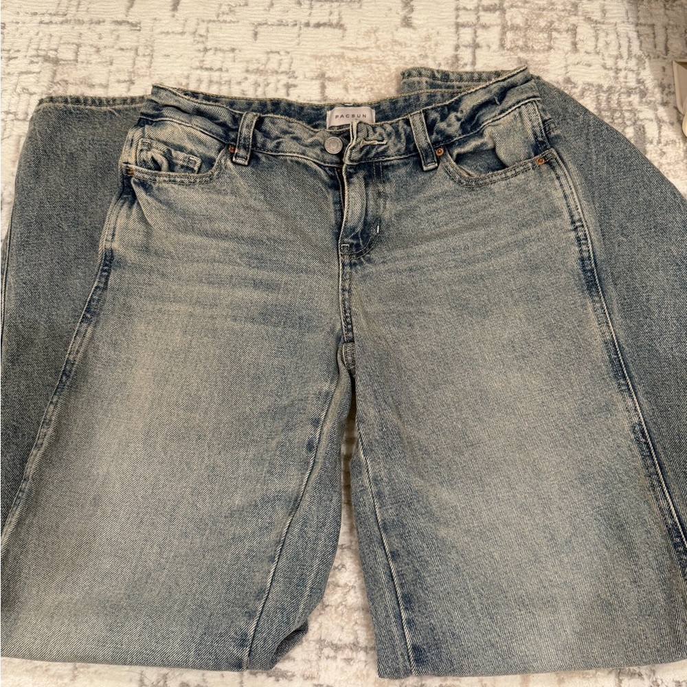 Pacsun High-Rise Light Blue Denim Jeans